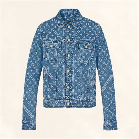 lv denim jacket|louis vuitton denim jacket.